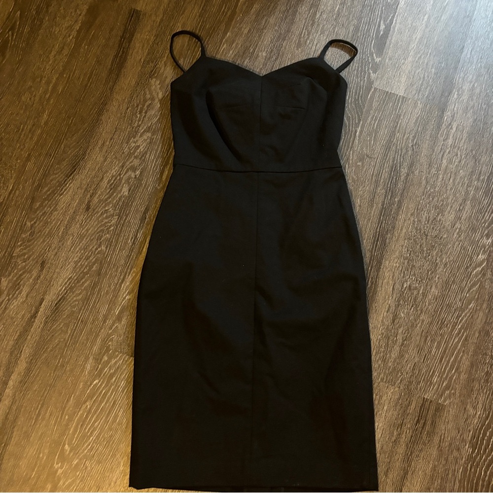 Banana Republic Black Midi Dress